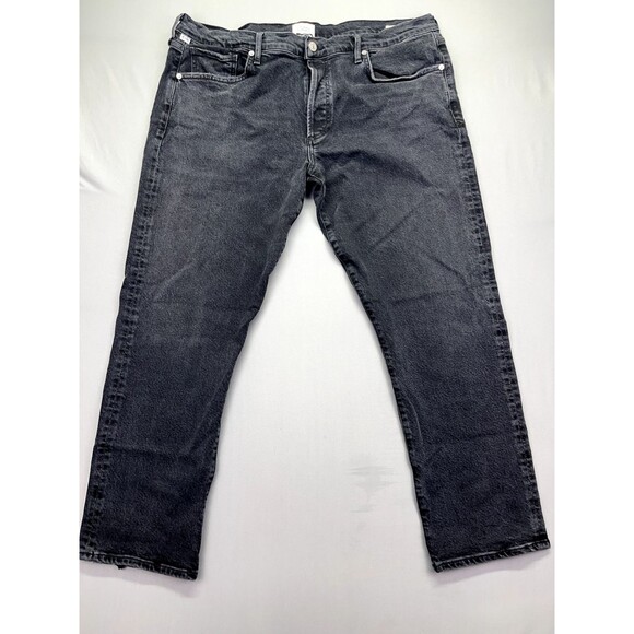 Citizens of Humanity Denim - CofH Emerson Jeans Women's Size 34 Boyfriend Premium‎ Vintage Button Fly Black